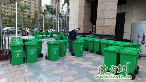 欣方圳塑料環(huán)保垃圾桶，天津市場銷量倍增