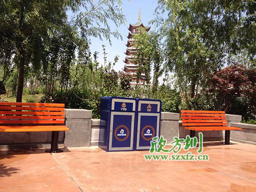 戶外分類彩繪垃圾桶什么品牌好？欣方圳為您推薦