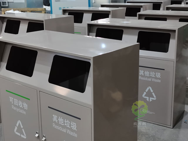 提升公共空間品質，深圳金屬垃圾桶助你一臂之力